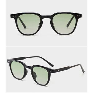 Gradient Green Sunglasses UV Protection Sunglasses